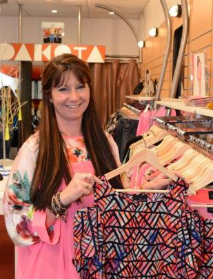 Dakota Boutique owner Kaylene Matthews says opening a shop is ''really scary'' but Mosgiel's...