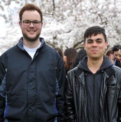 Tom Kitchen of Ashburton, and Vincent Criglington of Auckland.