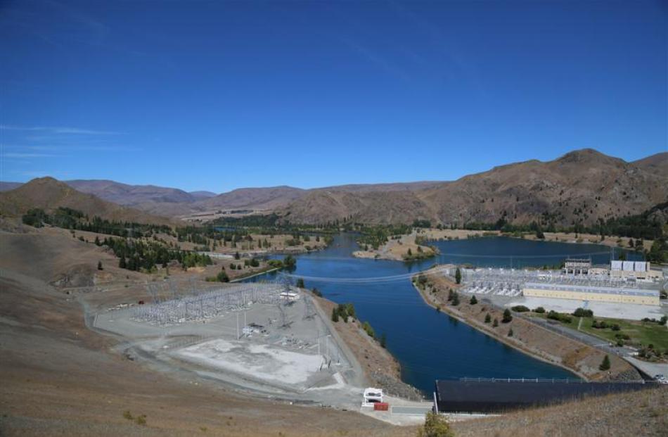 Benmore Dam, near Otematata.