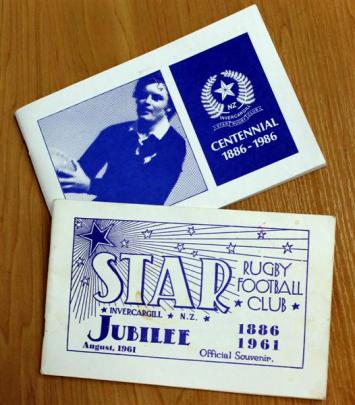 The Star Rugby Football Club 1961 jubilee book.  Stead wrote about the first 25 years of the club.