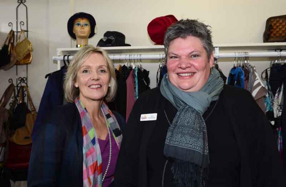 Anita Greene and Bond St shop supervisor Lisa Duncan, both of Dunedin.