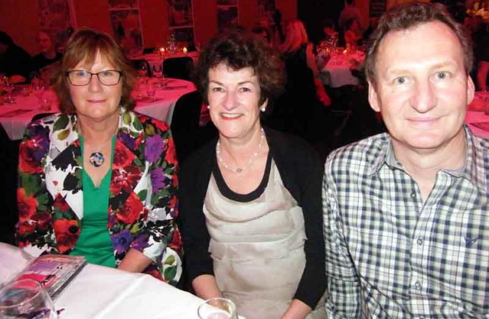 Karen Hitchcock with Catherine and Brian Ultee, all of Alexandra.