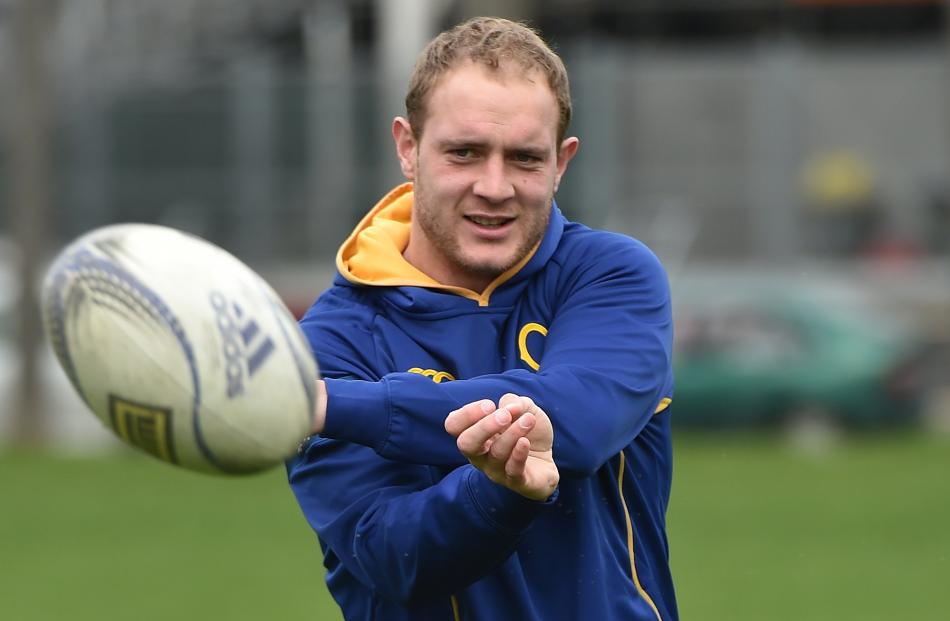 Matt Faddes has been playing for Otago since 2011. Photo: Gregor Richardson