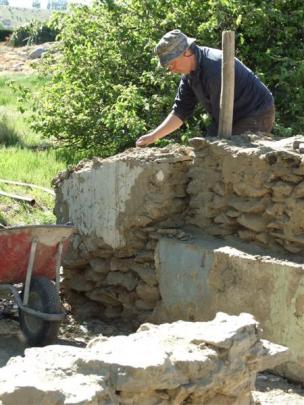 Working on a historic cottage was a real bonus for students, stonemasonry programme manager Steve...