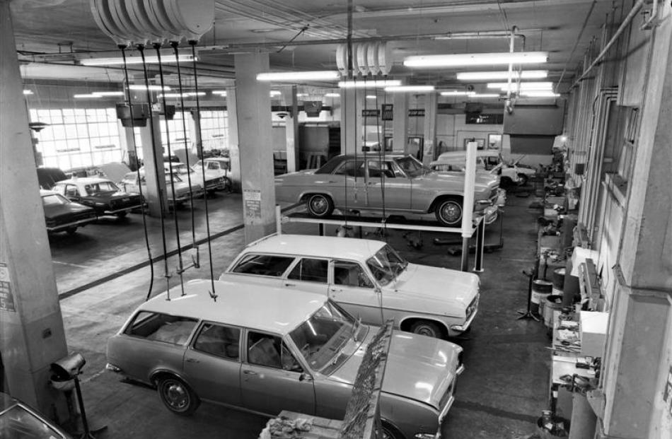 The workshop in about 1970.