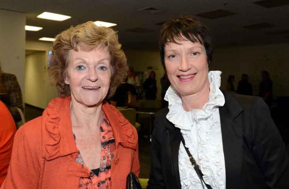 Joan Archer and Lynn Rodeka, both of Dunedin.