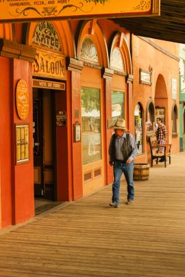 A cowboy walks the streets of Tombstone, Southern Arizona. PHOTO: ARIZONA OFFICE OF TOURISM