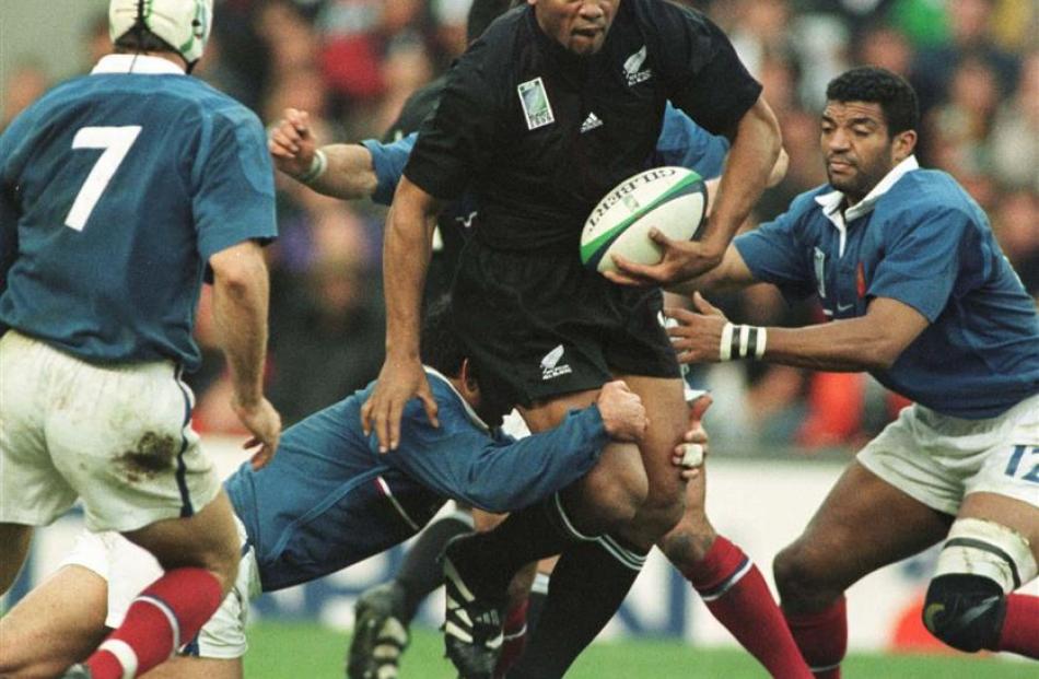 Despite the All Black shortcomings, Lomu was devastating in the 1999 World Cup semifinal against...