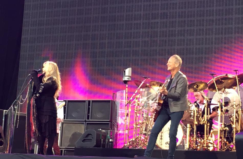 Fleetwood Mac on stage. Photo by Craig Baxter