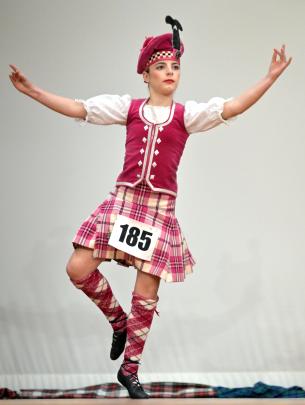 Heidi Dalton is on her toes.
