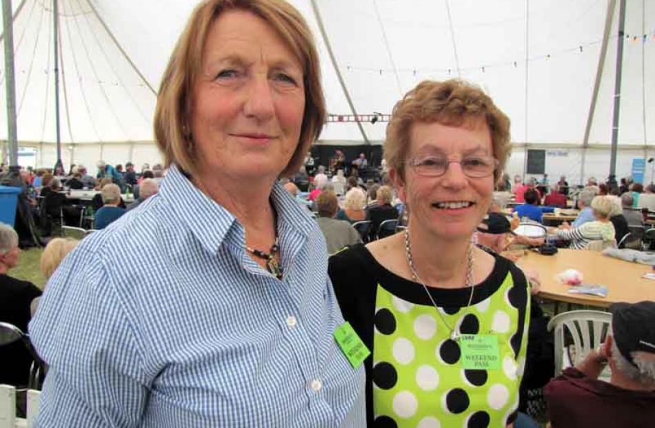 Jenny Campbell and Nancy Murdoch, both of Cromwell.