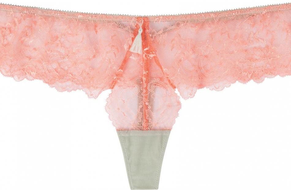 Heidi Klum Intimates Delicatesse thong, $59.95