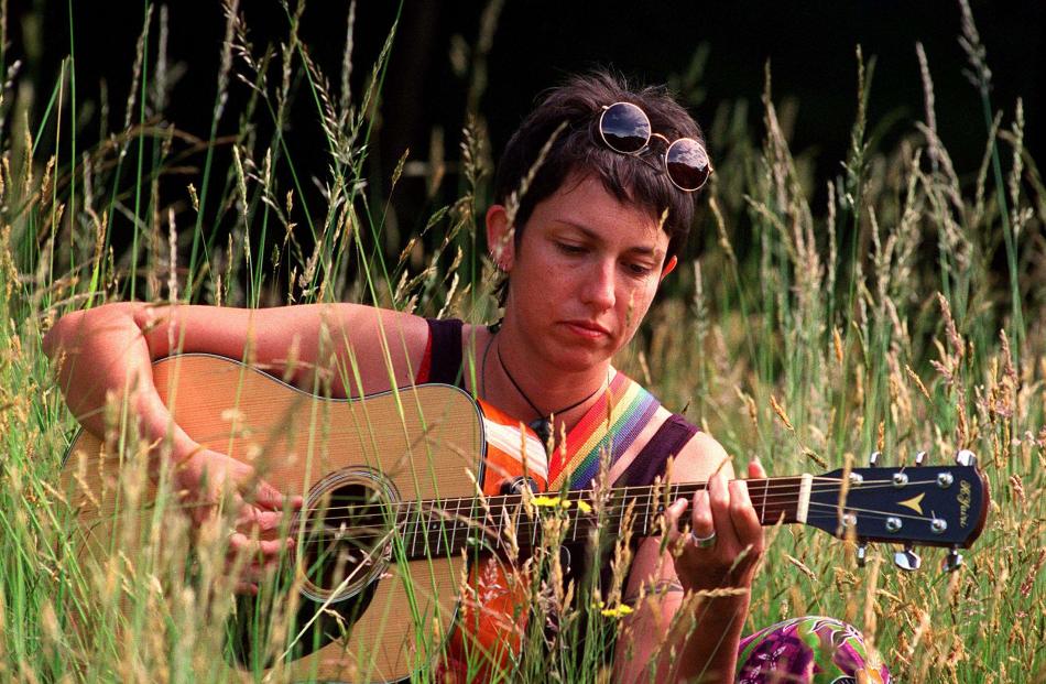 Hinemoana Baker in 2000. Photo: ODT