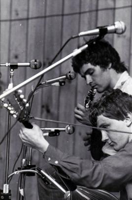 Jeremy Brooks (top) and Marcus Turner, circa 1980. Photo: supplied