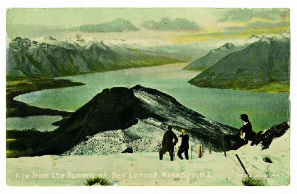 Ben Lomond looms above Queenstown, offering views of the Remarkables, Cecil Peak and Walter Peak.