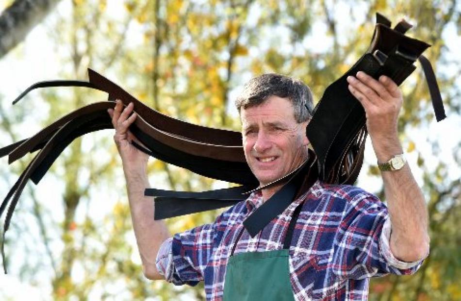 Wingatui man Jim Burns has retired from a half-century of full-time saddle-making.