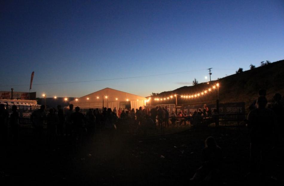 About 1500 people were at The Branding Music Festival.