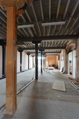 This section of the building’s ground floor will become part of an imposing open-plan three...