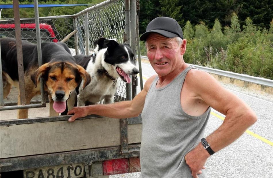 Farm manager Roy Webb, whose sheep were crucial in ending the pursuit. Photo: Mandy Cooper