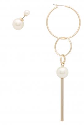 Witchery pearl drop earrings, $54.90