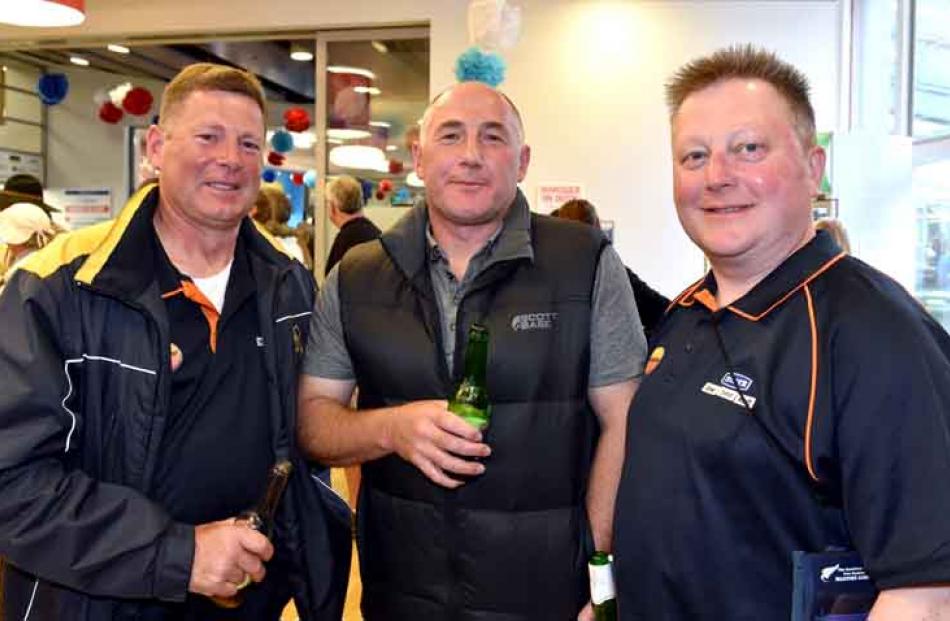 Michael Dobbinson, Craig McKersey and David Shead, all of Dunedin.