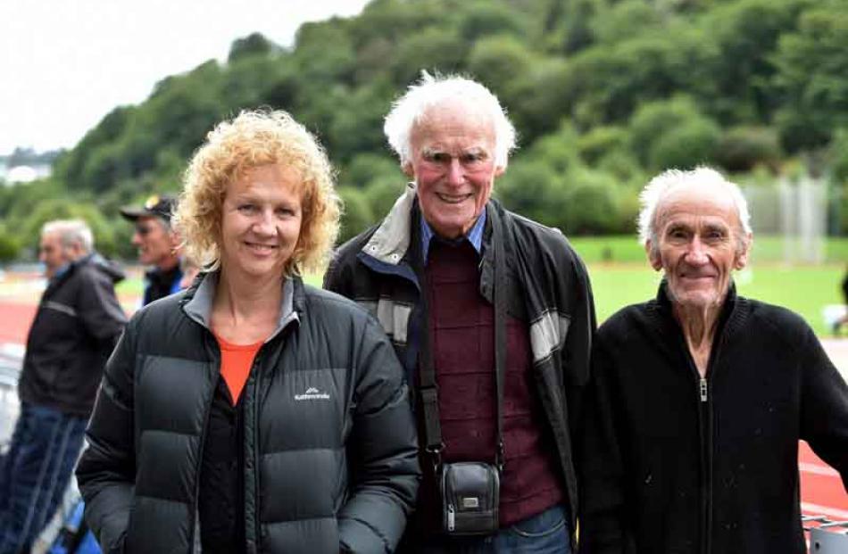 Pam Spence of Christchurch, Ian Mackay of Dunedin, and Charlie Collett of Invercargill.