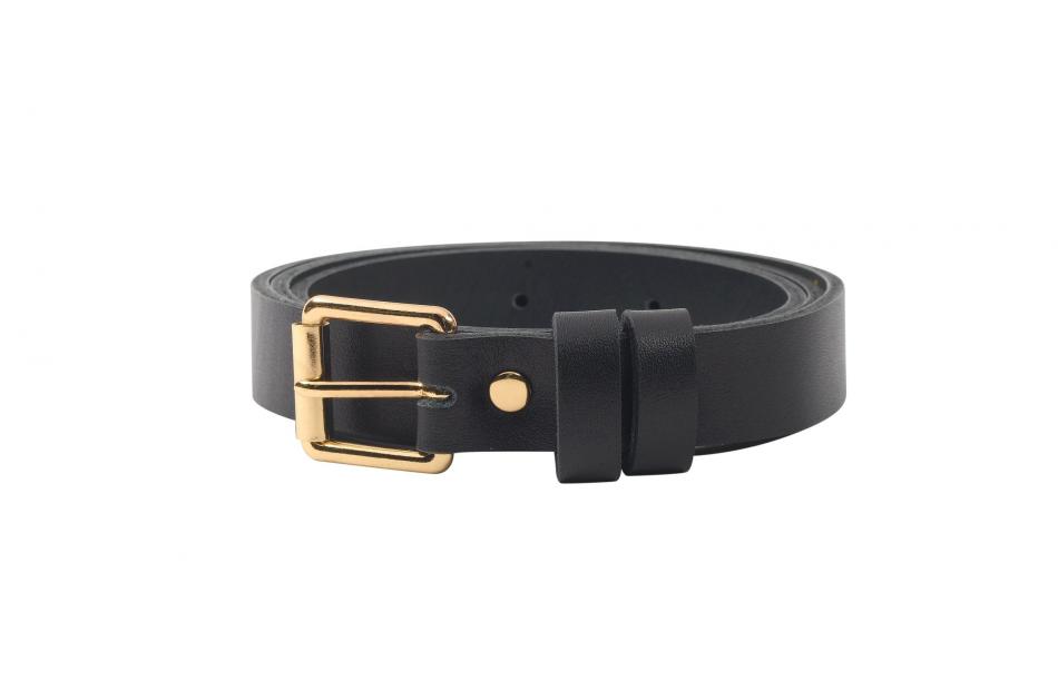 Ruby Willow skinny belt, $75