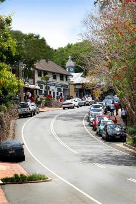 Montville’s main street.