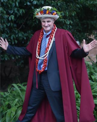 University of Otago health sciences pro-vice-chancellor  Peter Crampton  was honoured by the...