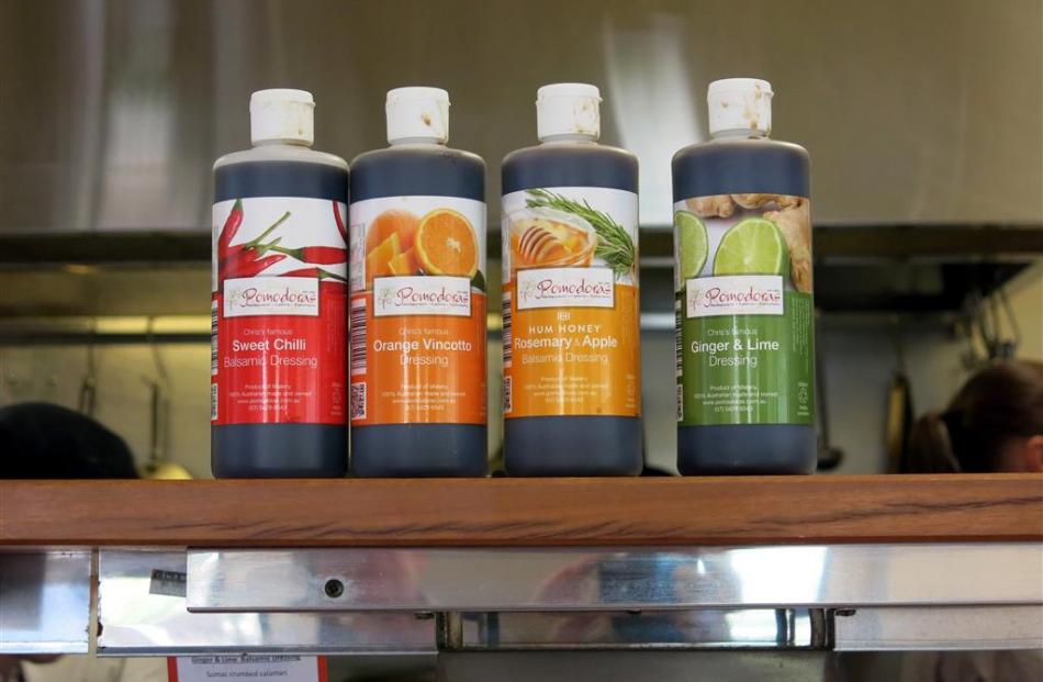 A sideline in sauces complements a restaurant business in Maleny.