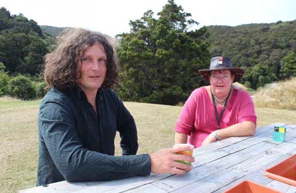 Laurence Baird, of Benhar, and Trish Rees, of Kaitangata.