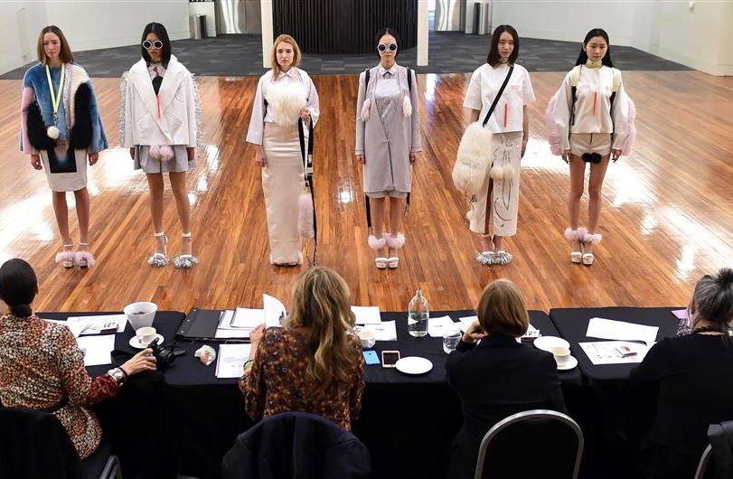 iD International Emerging Designer Award judges (from left) Not Just a Label founder Stefan...
