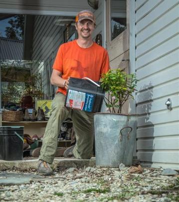 A house has huge thermal mass so next to it can be a warm and sheltered place for plants to grow.