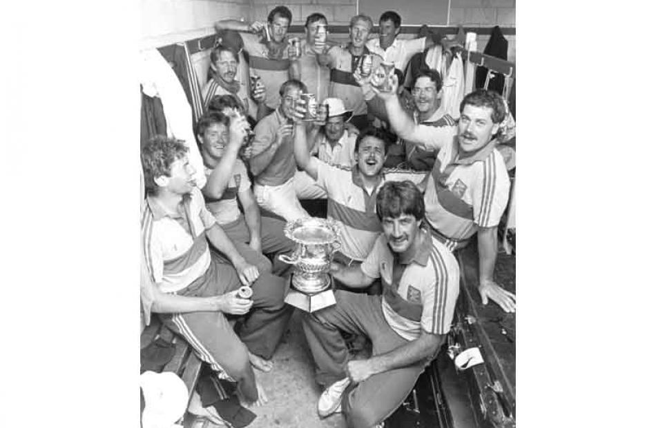 Otago win the Shell Cup, January 1988.