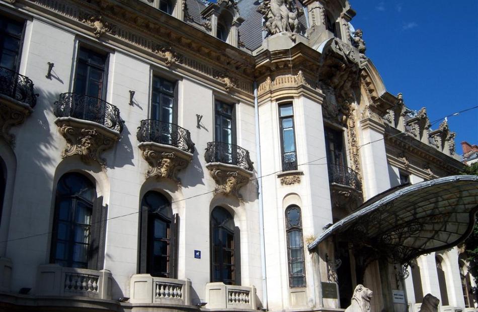 The Cantacuzino Palace, which houses the George Enescu National Museum.