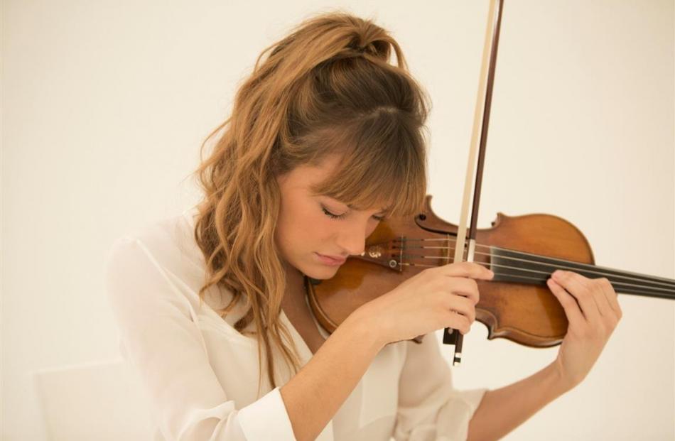 Scottish violinist Nicola Benedetti has returned to New Zealand for a second time. Photo: Simon...