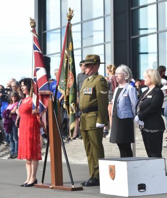 The ceremony ended at Toitu Otago Settlers Museum. Photo: Peter McIntosh