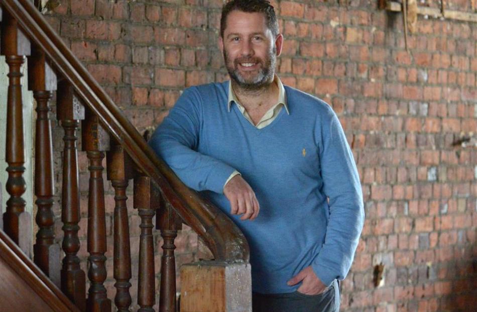 Building owner Hayden Cawte.