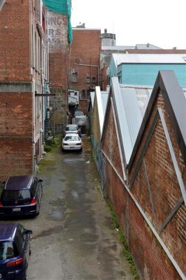 The alleyway that may become another part of Dunedin’s revival.