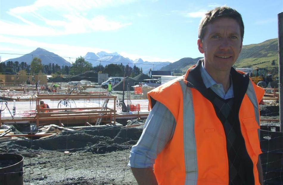 The Glenorchy Marketplace Project general manager Steve Hewland stands in front of the Oban St...