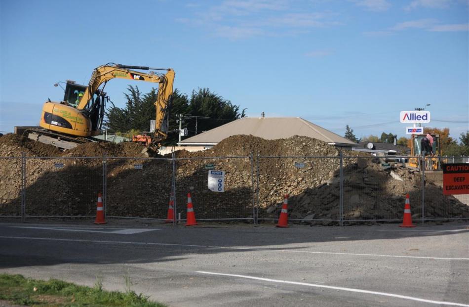 Demolition work at the Glenavy Allied Petroleum fuel stop  means restricted access to fuel for...