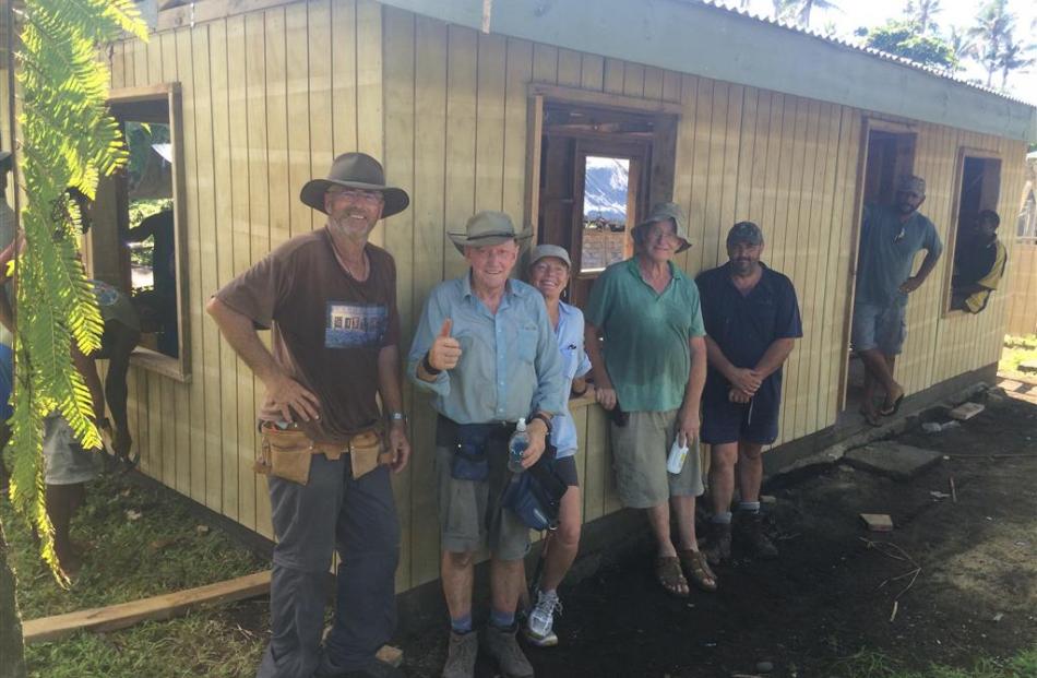 Milton Rotary Club members (from left) Brendon Bearman, Peter Mullan, Suzie Bearman, Colin...