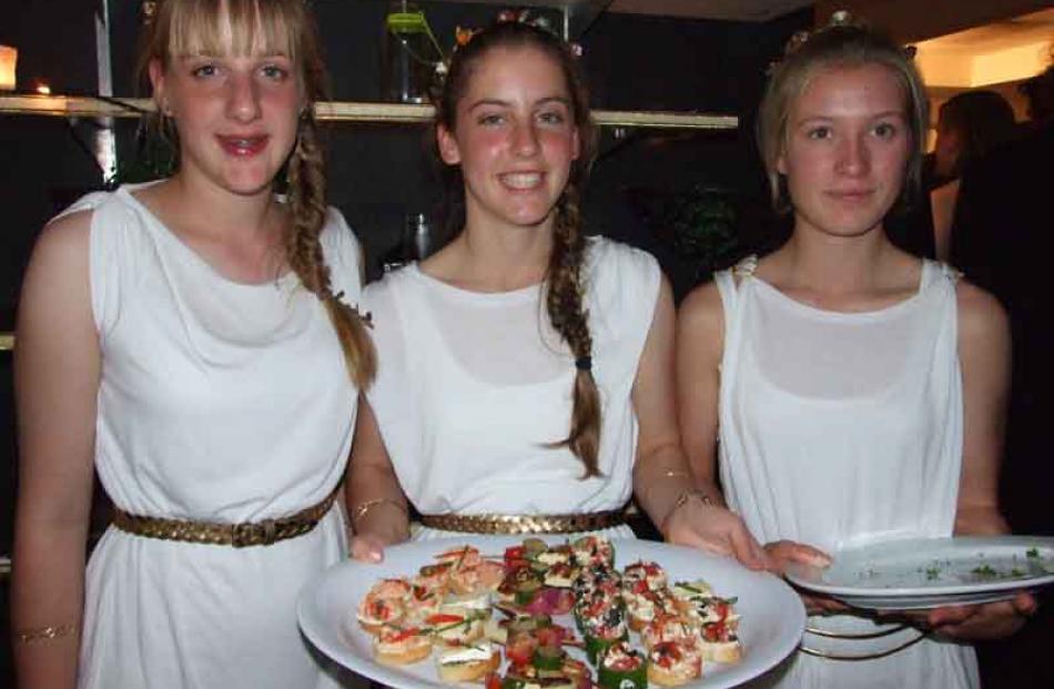Mia Burdett, Amy O'Brien and Andre Schaap (all 14).