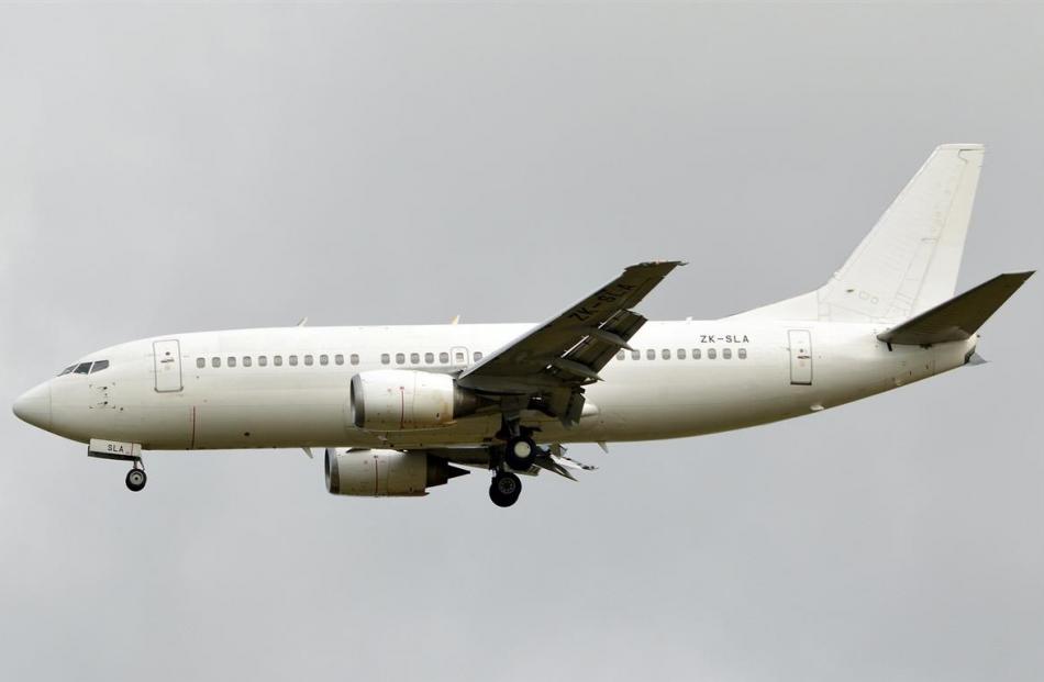 An Airwork Boeing 737-377 that has been used by the Australian military for charter work. Airwork...