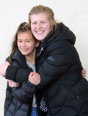Tess Ruwhiu and Keely Hughes of Invercargill.
