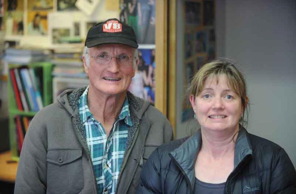 Barry Baxter and Kaye Tait.