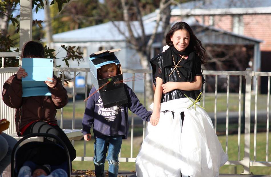 Trevor Copland (5) and Destiny Ngamoki (11).