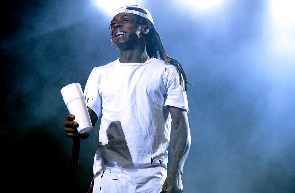 Lil Wayne at the Coachella music festival. Photo: Getty Images