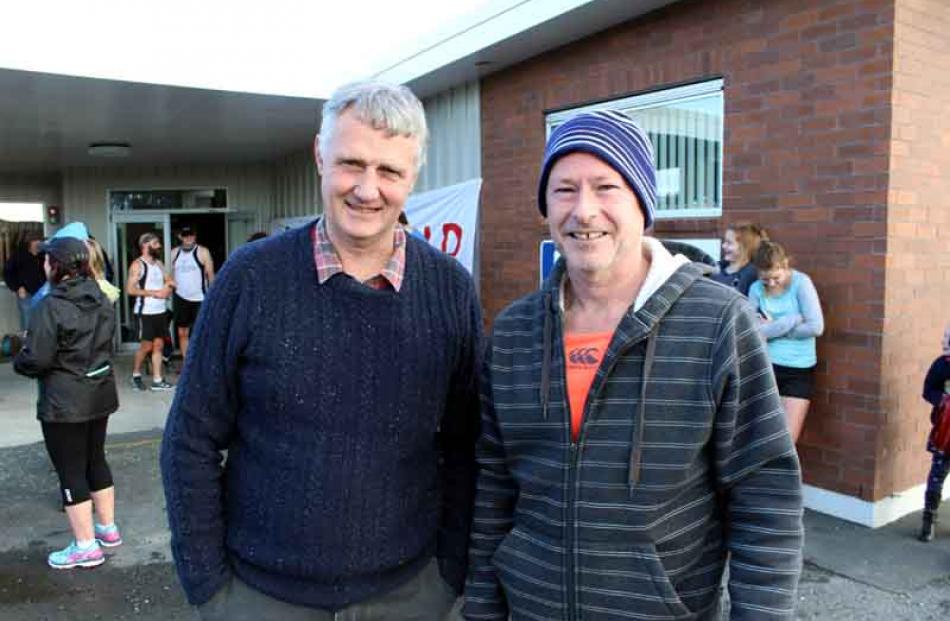 Jim Johnstone and Philip Hutton, both of Balclutha.
