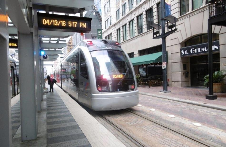 The award-winning Metrorail system.